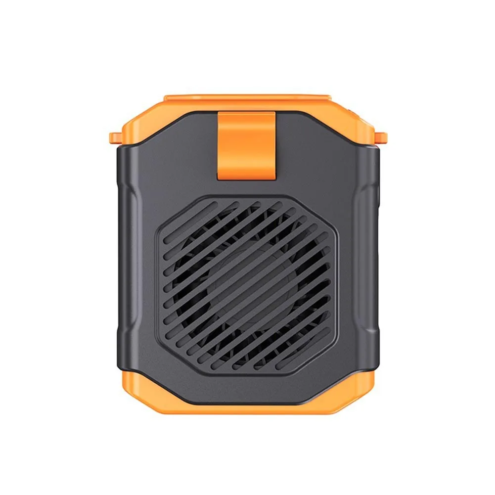 Ventilatore a velocità regolabile Mini ventilatore da collo sospeso verde Essenziale per l'estate Batteria leggera e compatta a lunga durata