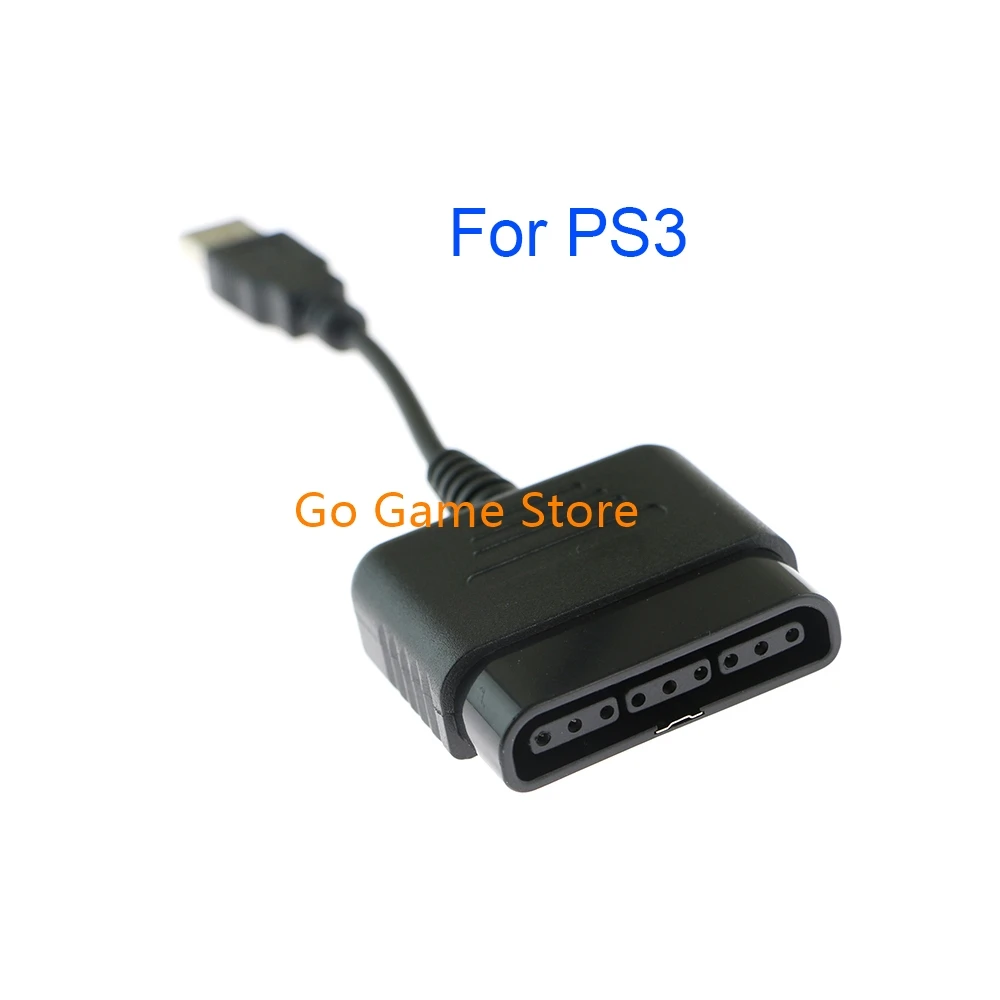 25pcs For Sony PS3 PS2 PlayStation Dualshock2 Joypad GamePad To PS3 PC USB Controller Converter Adapter Cable Without Driver