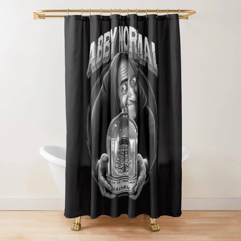 Eyegor Young Frankenstein Mel Brooks Marty Feldman Abby Normal Shower Curtain Window Bathroom And Shower Products Curtain