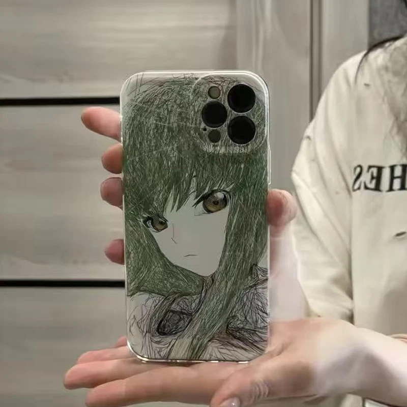 Capa de Celular Transparente Macia de Luxo com Tema Comic Code Geass para iPhone 17 16e 16 15 14 13 12 11 Mini Air Pro Max X XR XSMax 7 8 Plus