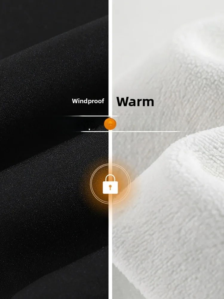   Pessoa cintura alta sl arca pele calças de yoga feminino fitn spor quente thiened cordeiro veludo outono inverno