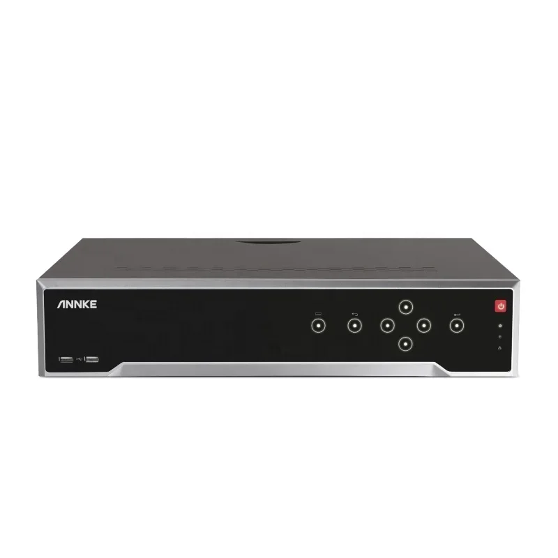 ANNKE 12MP 32CH POE Network Video Recorder AI Human and Motion Detection Smart Playback H.265+ CCTV POE NVR