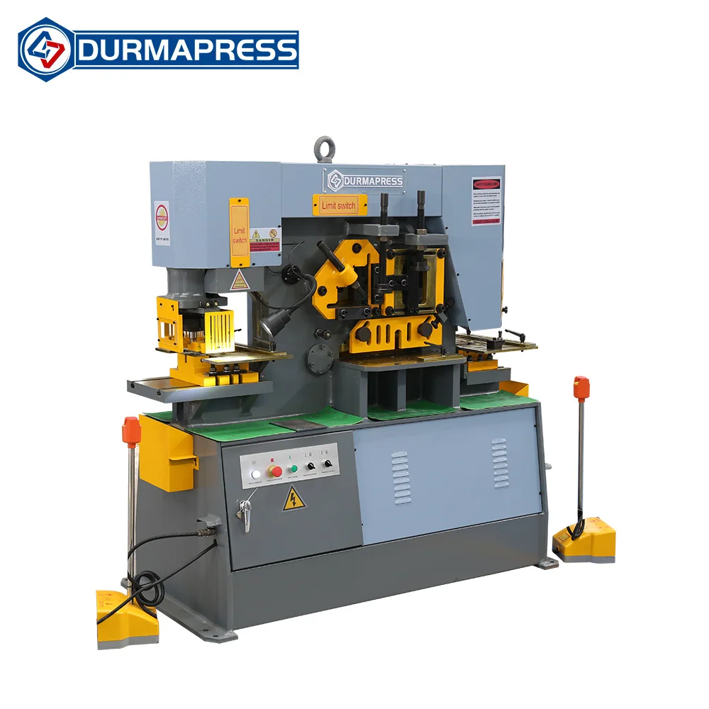 Durmapress Heavy-   Q35Y-16 60Ton Hydraulic Ironworker High-Efficiency Steel Bar Shearing and Punching Machine