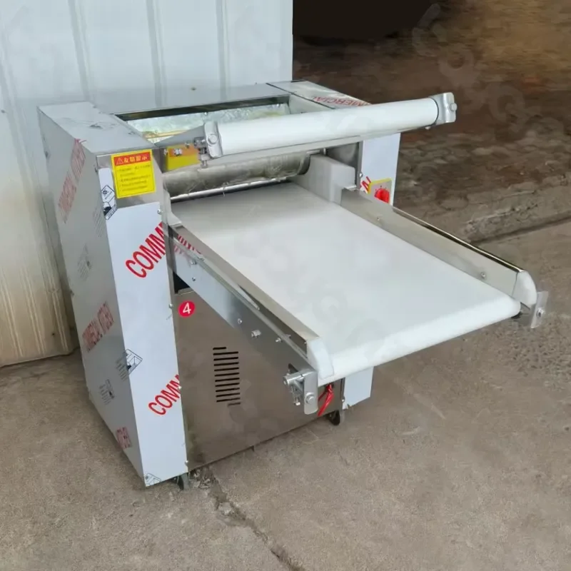 Commercial Electric Croissant Dough Sheeter Bakery Pastry Roller Sheeting Kneading Machine Pizza Dough Press Machine