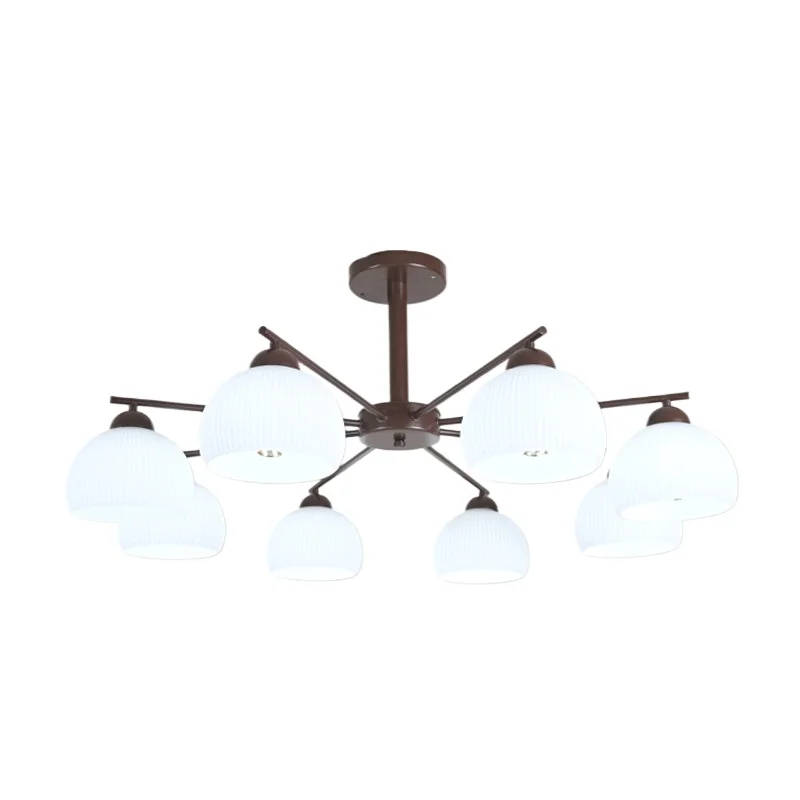 Main light simple modern retro ceiling light wabi sandy wind restaurant Japanese bedroom study light