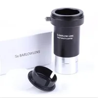 Full Metal 5X Barlow Lens 1.25 Inches 31.7mm M42 Thread Astronomical Telescope Monoculars Lens Eyepiece