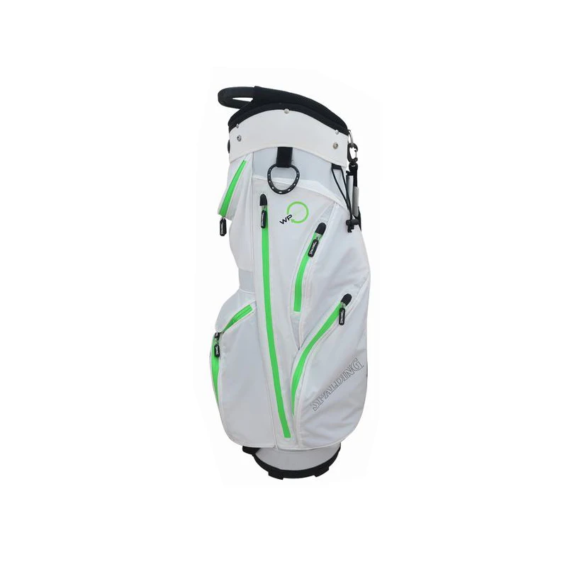 White Waterproof Color Custom Logo Reasonable Price Golf Stand Bag