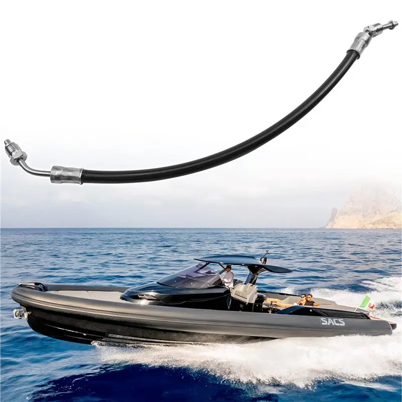 2X Hydraulic Adjustment Hose 3857524 For Volvo Penta/OMC Cobra SX-M SX-M SX-MLT Starboard Down W/Fore 1994-Up-N25R