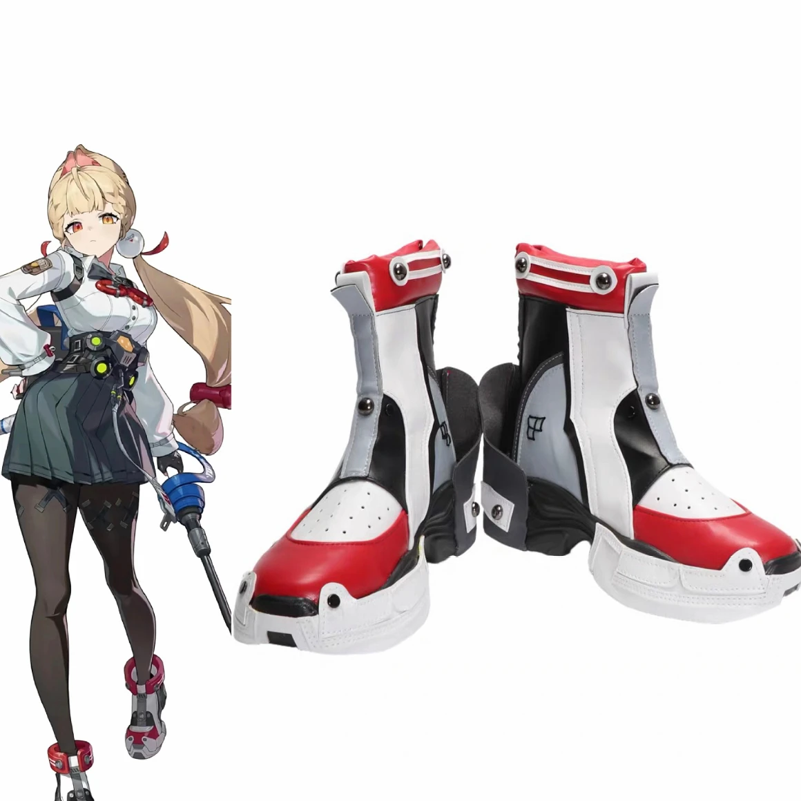 

Zenless Zone Zero Alice Thymefield cosplay Shoes Anime Halloween Shoes for Women Man