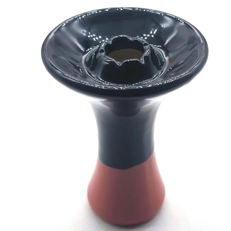 One Hole Ceramic Shisha Bowl Hookah Chicha Head Smoking Hookah Narguile Chicha Cachimbas Shisha Bowl Accessories