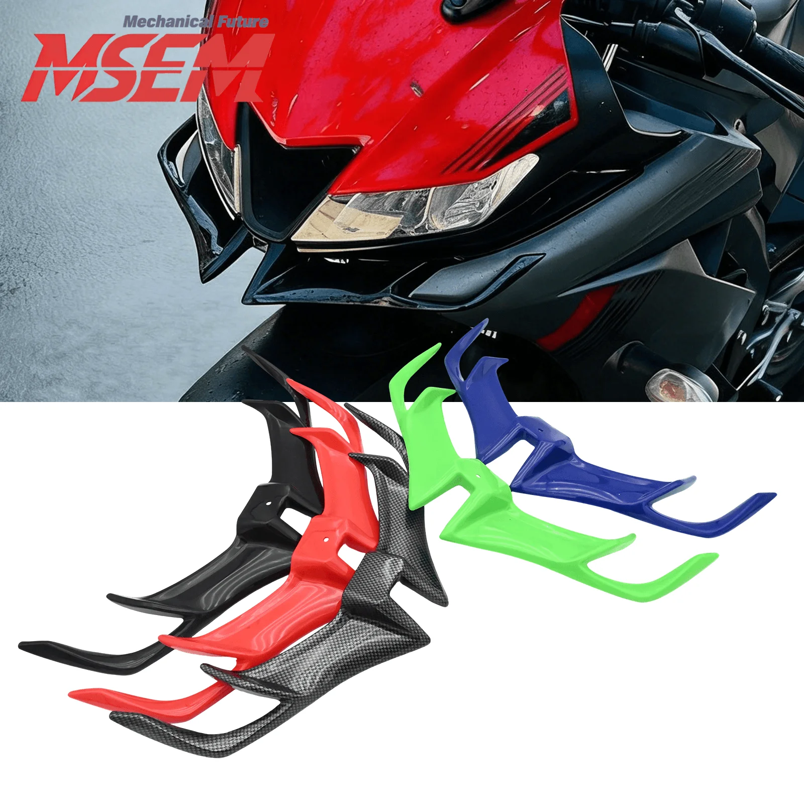 

Премиальный передний обтекатель-спойлер для Yamaha YZF R15, Suzuki GIXXER SF250 – Прочные защитные детали для мотоциклов
