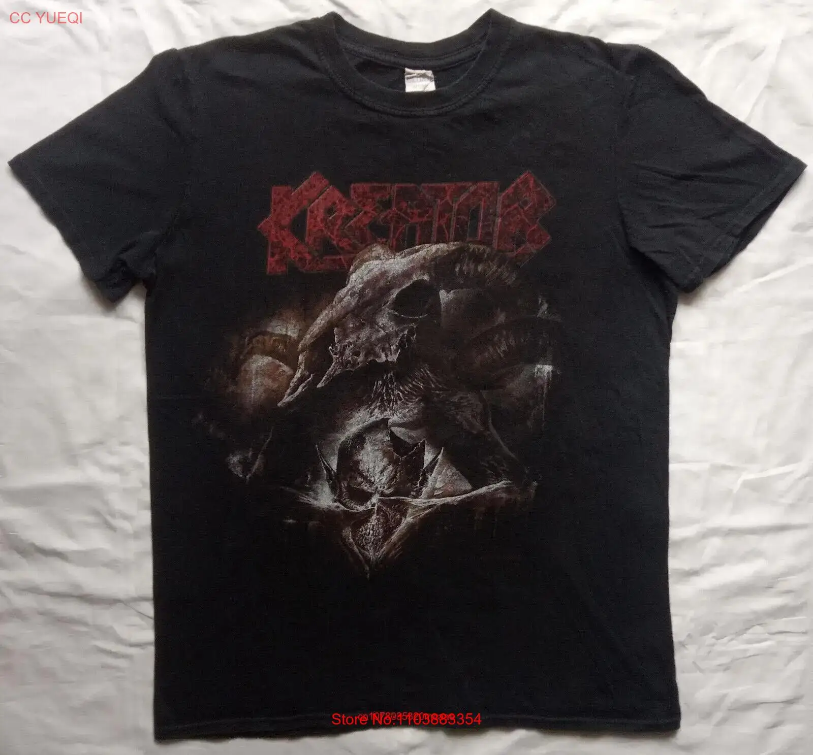 KREATOR official t shirt size M Sepultura Sodom Destruction long or short sleeves