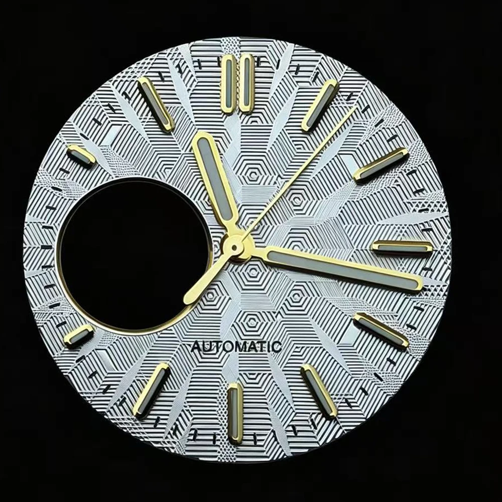 Round dial  high quality NH38 28.5mm custom logo dial men's watch accessories suitable for NH38 movement