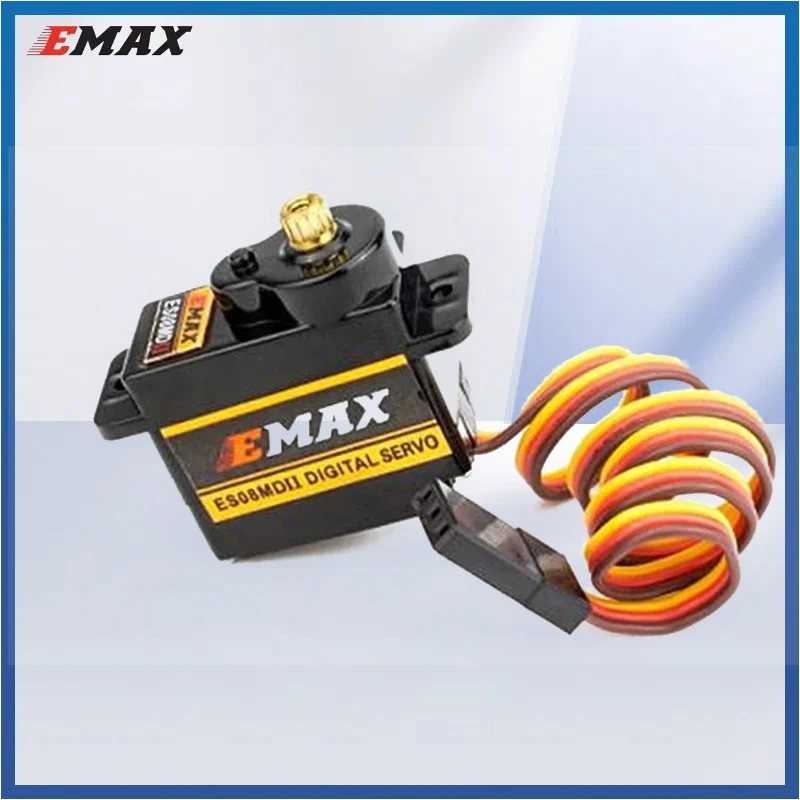 

EMAX ES08MA II 12g Mini Metal Gear Analog Servo / ES08MD II 13g Mini Metal Digital Servo For RC Plane FPV Drone Racing