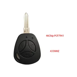 433Mhz ID46 Chip PCF7941 Remote Car Key For Lada Granta Priora Vesta X-Ray XRay Sedan Sport Kalina 3 Buttons Control