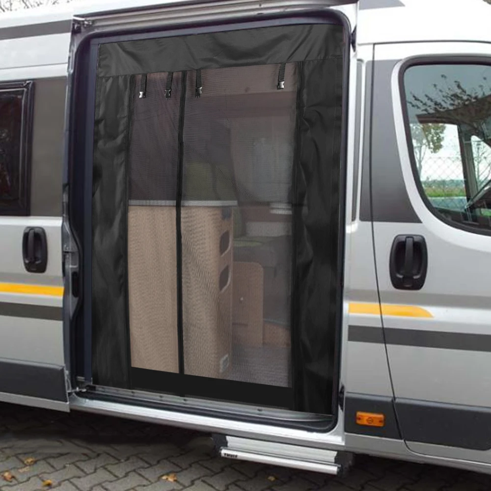 Insect Screen Net Door Sunshade Screen Mount Anti-Flying Privacy Protection Net For Fiat Ducato/Peugeot Boxer/Citroen Relay 2006