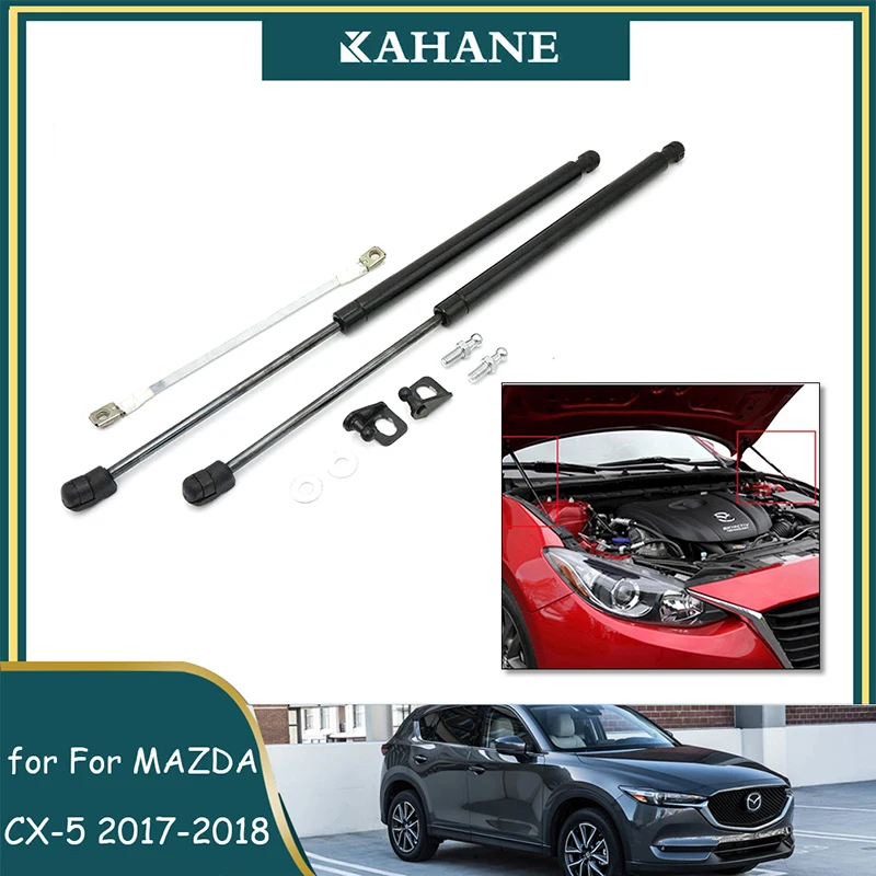 Car Shock Absorber Accessories For Mazda CX5 2017 2018 2019 Front Bonnet Hood Lift Support Rods Engine Cover Gas Spring Struts