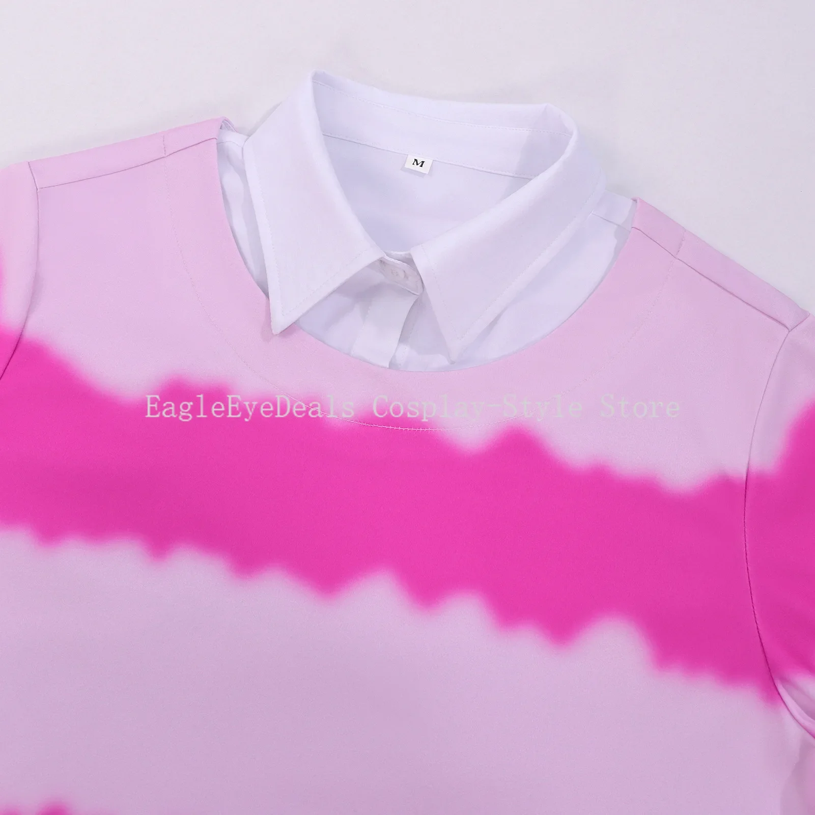 Kpop شيطان الصيادين طفل أطفال الكبار ساجا بنين تأثيري حلي الوردي مجموعة كاملة شعر مستعار تي شيرت مريلة لعب الأدوار هالوين لصبي رجل