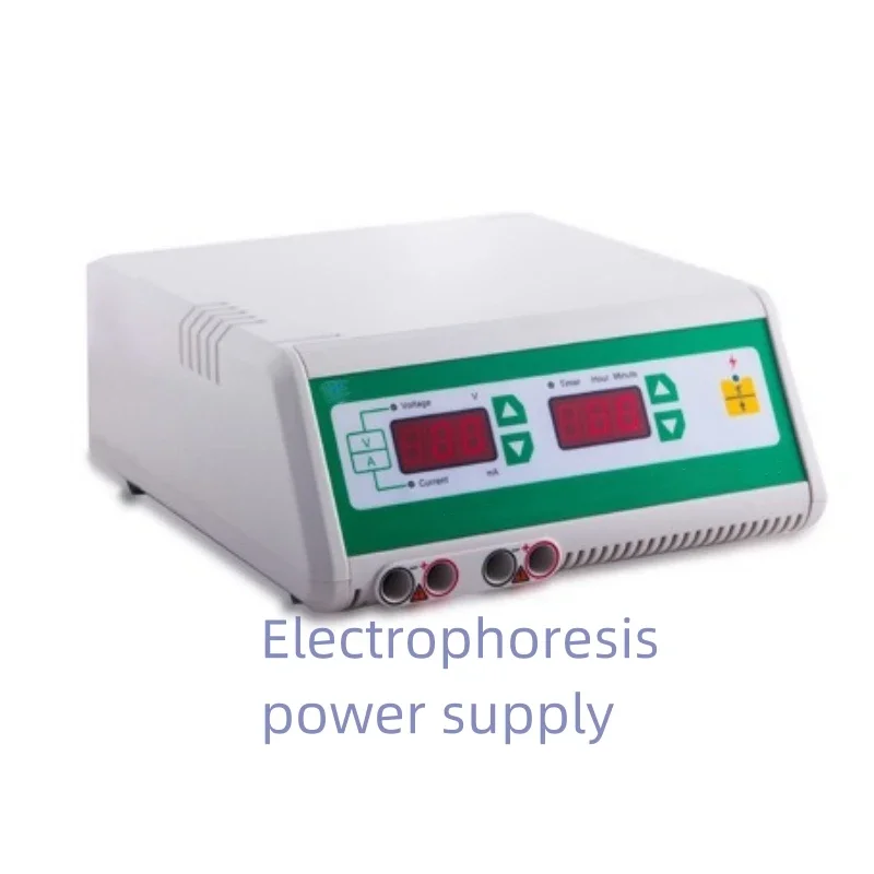 2 sets of output jack electrophoresis power supply 5 to 300V, 1 to 300mA, maximum 90w power supply