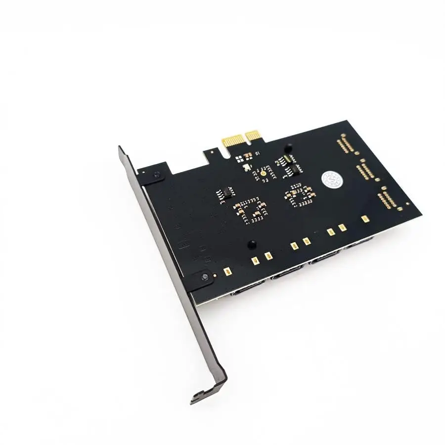 

Pcie Sata Card 10 Port 6gbps Sata 3.0 Pcie Card Built-In Adapter Converter for Desktop Pc Support 10 Sata 3.0 Devices
