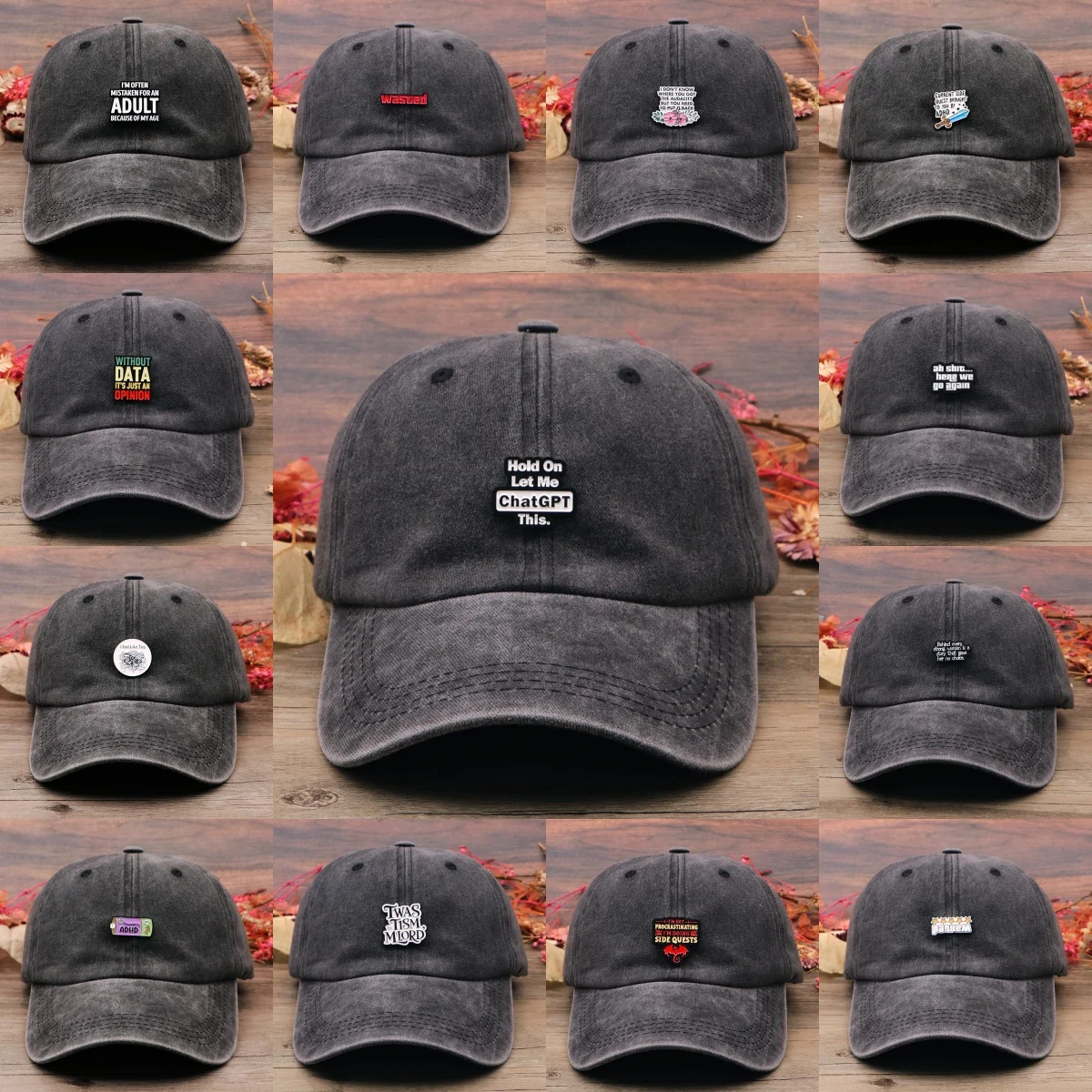 Funny Spanish Quotes Vintage Classic Baseball Caps for Men Cap Casual Style Women Washed Hat Outdoor Sports Cap Solid Color Hat