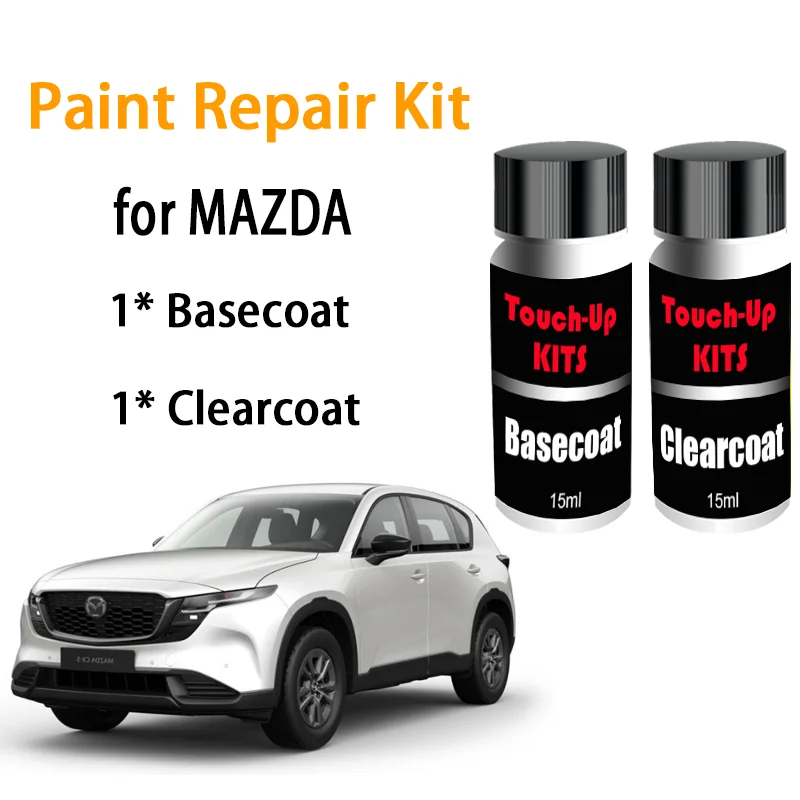 Autolack-Reparaturset für MAZDA CX3 CX5 CX9 CX30 CX50 CX60 CX90, Ausbesserungslack, Kratzerentferner, Zubehör für Kfz-Lackpflege