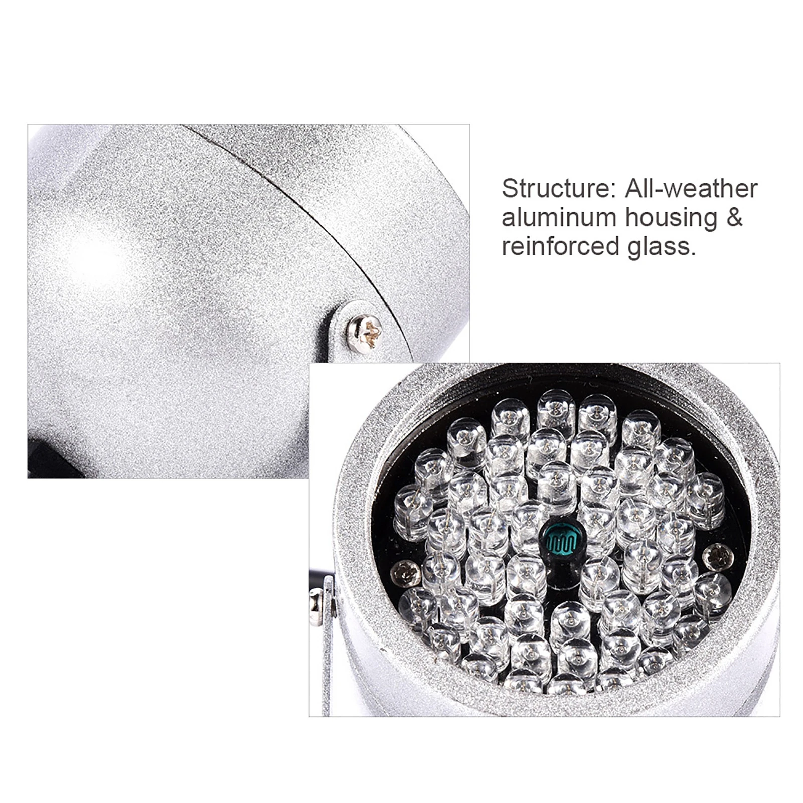 48 LED IR  Lights Waterproof Infrared Night Vision Light for Security CCTV Camera CCTV IR Light Camera Infrared Night image 3
