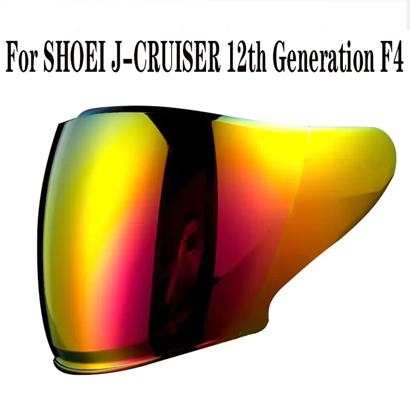 Motorcycle Helmet Lens Visors for SHOEI J-CRUISER 12th Generation F4 REVO Equipment Accessories Lens Anti-UV PC Visor Lens