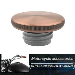 Fuel Gas Tank Cap Motorcycle Vented Oil Cover For Triumph T100 BONNEVILLE SE SCRAMBLER THRUXTON900 Thruxton 2001-2021 2022 2023