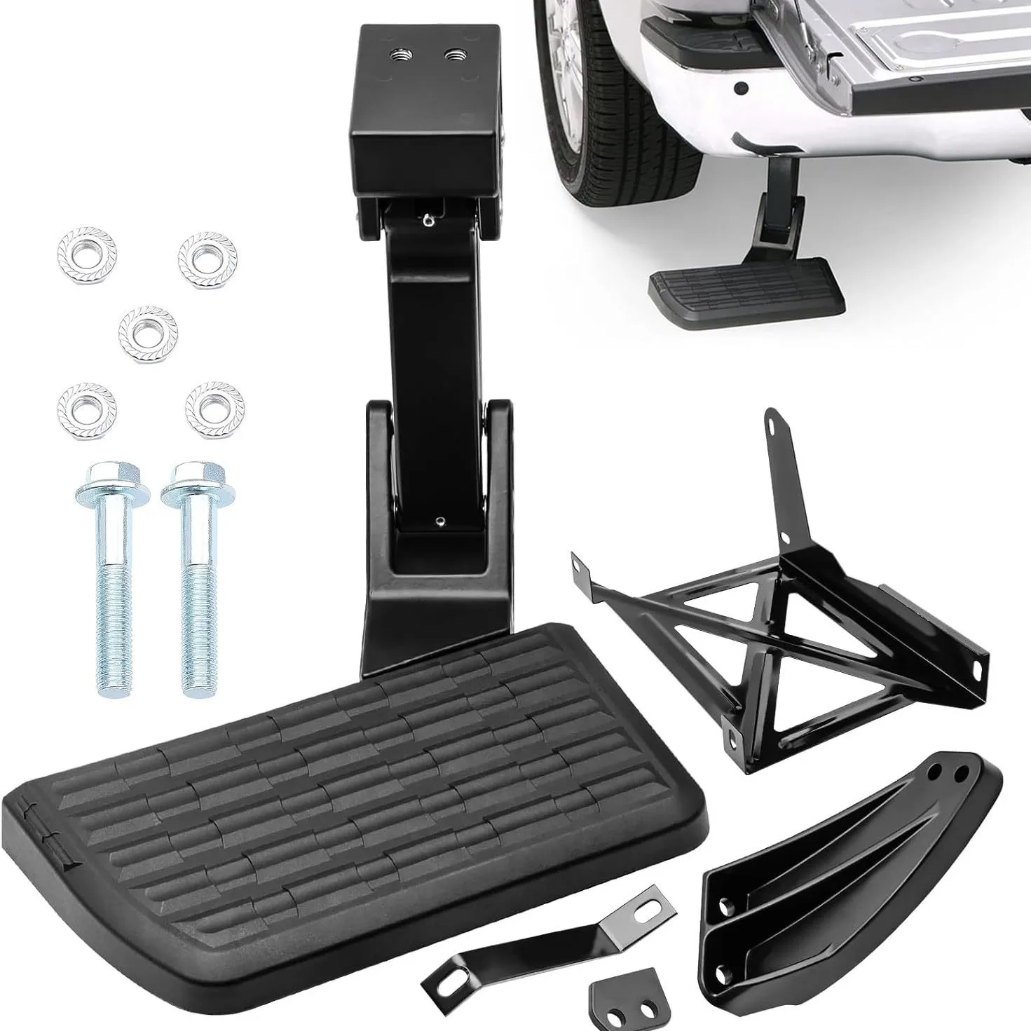 Retractable Tailgate Step PT392-34140 Fit Toyota Tundra 2014-2021 Truck Rear Bed Pedal