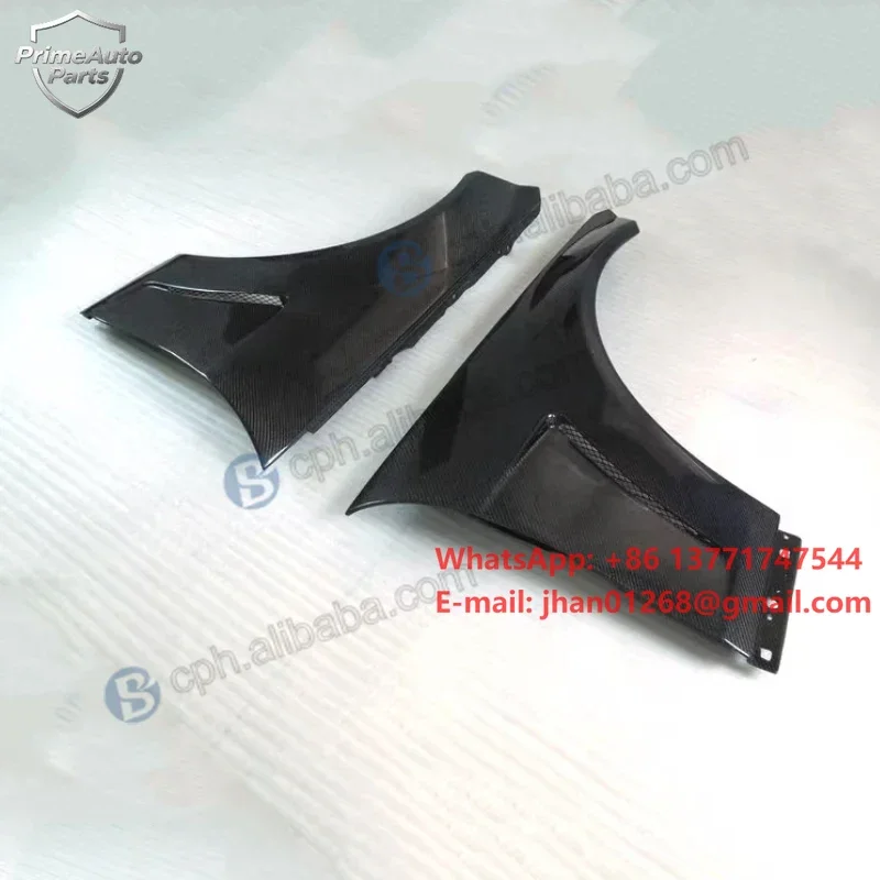 BENSNEES New Arrival Carbon Fiber Front Side Fenders for C-Class W204 Including Models C180 C200 C280 C300
