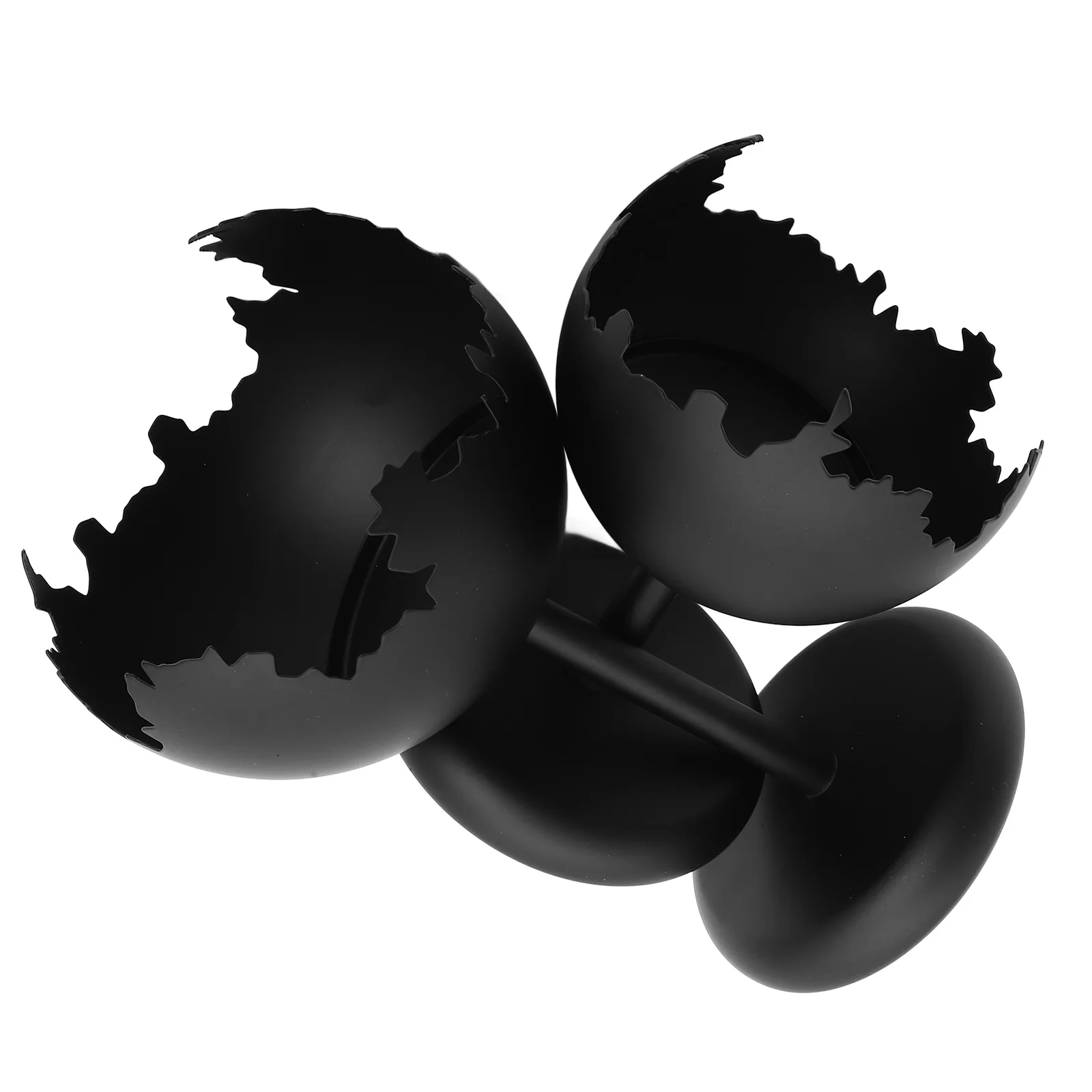 

2 Pcs Holder Vintage Iron Candlesticks Desktop Large Holders Tealight Wedding Centerpieces Home Decor Family Accessories