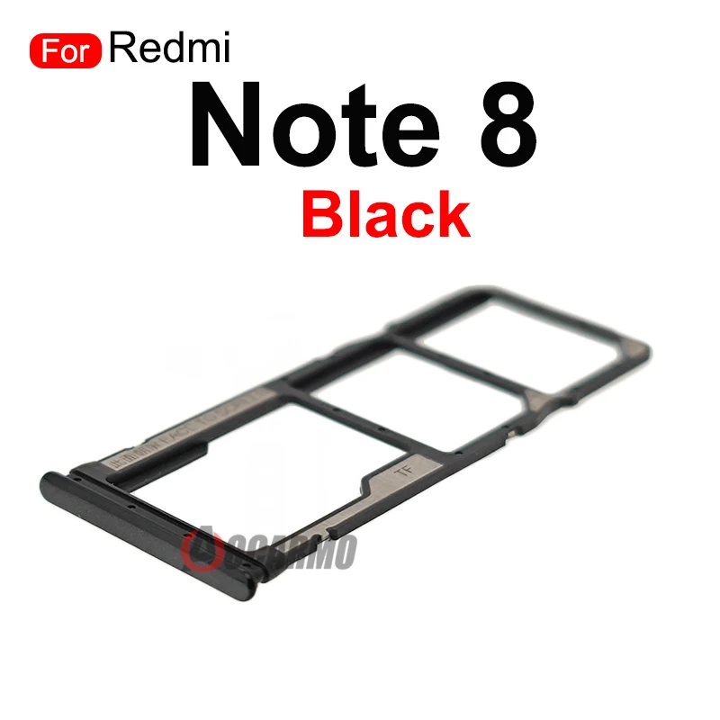 New Sim Tray For Xiaomi Redmi Note 8 Pro Note8 8T SIM Card Tray Slot Holder Adapter Socket Replacement Parts