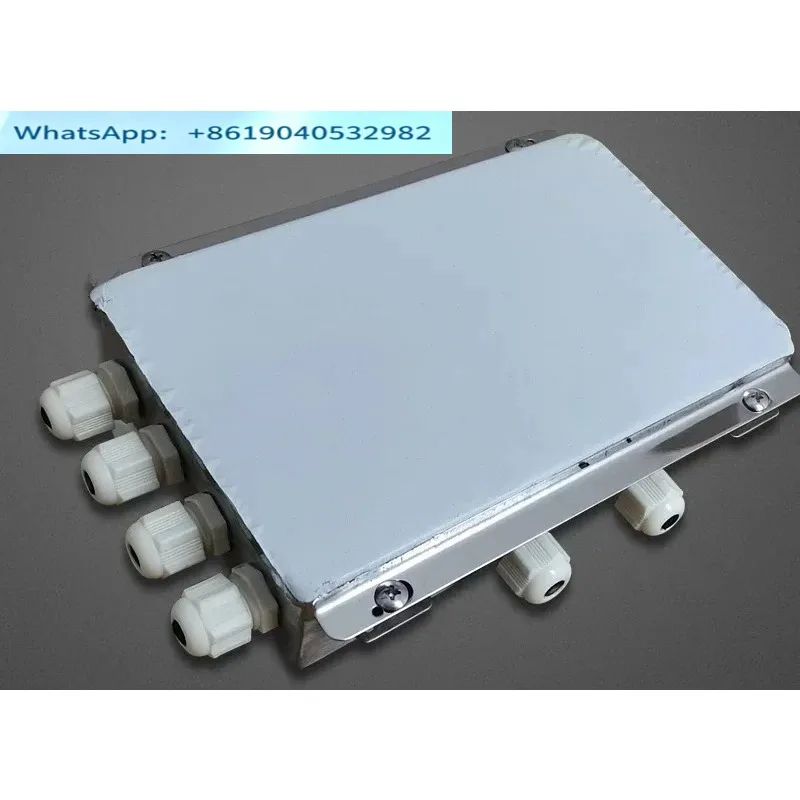 Stainless steel junction box weighbridge sensor junction box waterproof truck scale 100 tons 4 lines 6  8  10