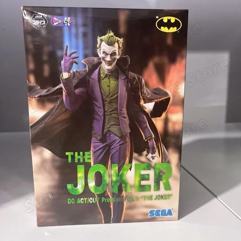 24-hour Shipping Original Marvel DC ACT/CUT PremiuM FIGURE THE JOKER / HARLEY QUINN Model Toys Collection Decoration