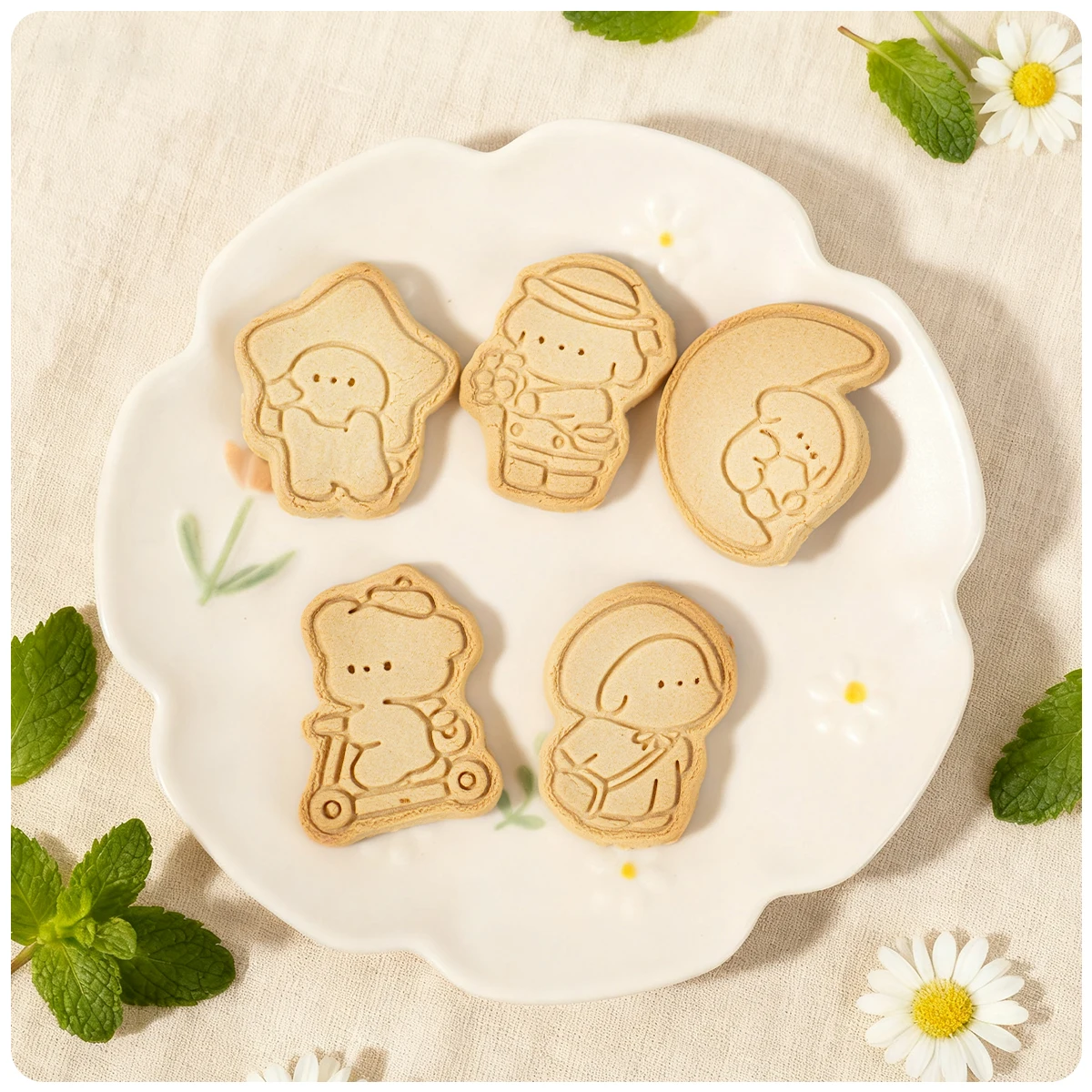 Cute Bear Cookie Cu…