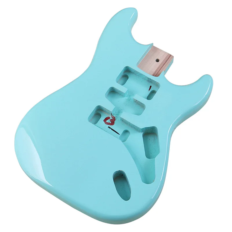 

Surfing green electric guitar body DIY electric guitar body modification instrument accessories