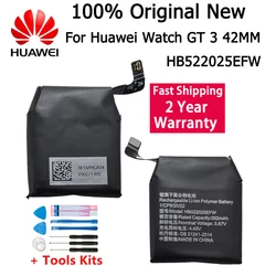 Fast Shipping New HB522025EFW Original Replacement Watch Battery For Huawei Watch GT 3 42MM GT3 Smart Watch +Tools Bateria