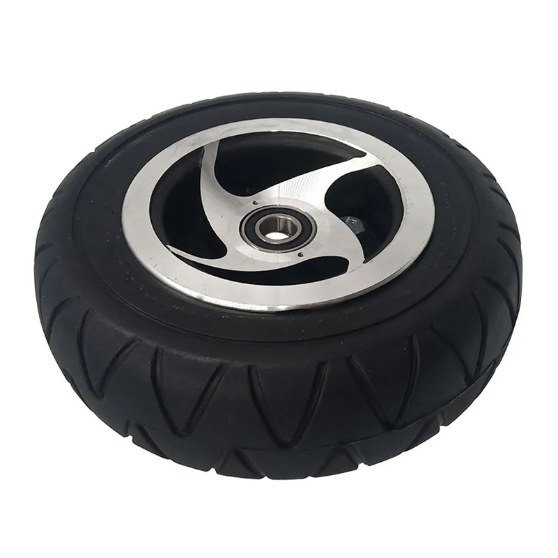 8-inch 200x50 inner and outer tires, aluminum alloy 10mm wheels with bearings, suitable for electric scooter wheels