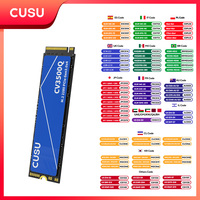 CUSU SSD NVMe M2 512GB 1TB 2TB SSD PCIe3.0 M.2 2280 Hard Drive Solid State Disk for Laptop Desktop