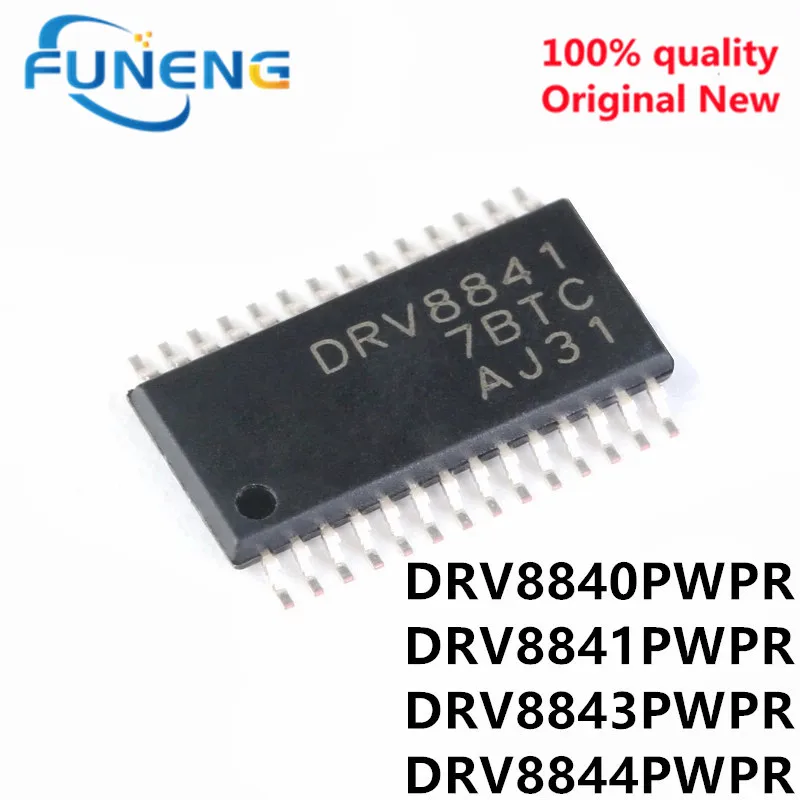 5PCS 100% New DRV8840PWPR DRV8840 DRV8841PWPR DRV8841 DRV8843PWPR DRV8843 DRV8844PWPR DRV8844 ssop-28 Chipset