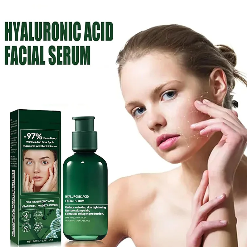 

Vitamin B5 Essence Hyaluronic Acid Facial and Neck Skin Firming Anti Wrinkle Aging Repair Fine Lines Smooth Moisturizing Essence