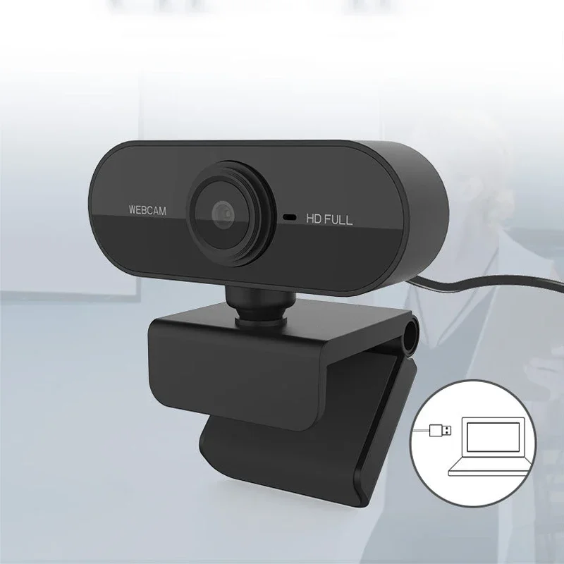 

Webcam 1080P Full HD Web Camera With Microphone USB Plug Web Cam For PC Computer Mac Laptop Desktop YouTube Skype Mini Camera