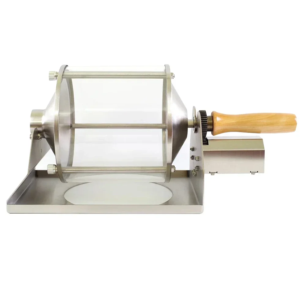 Tuya100-240V Household Fuel Gas Coffee Beans Baking Machine Direct Fire Roaster Capacity 400G Glass Transparent VisualizationAle