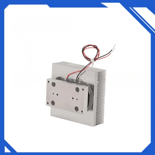 High power flat panel to air type, laser cooling, low temperature working platform refrigeration sheet