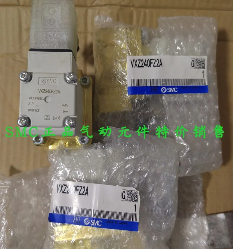 

SMC Original Genuine Solenoid Valve VXZ240FGXB VXZ240FG VXZ240FZ2A VXZ240FA In Stock