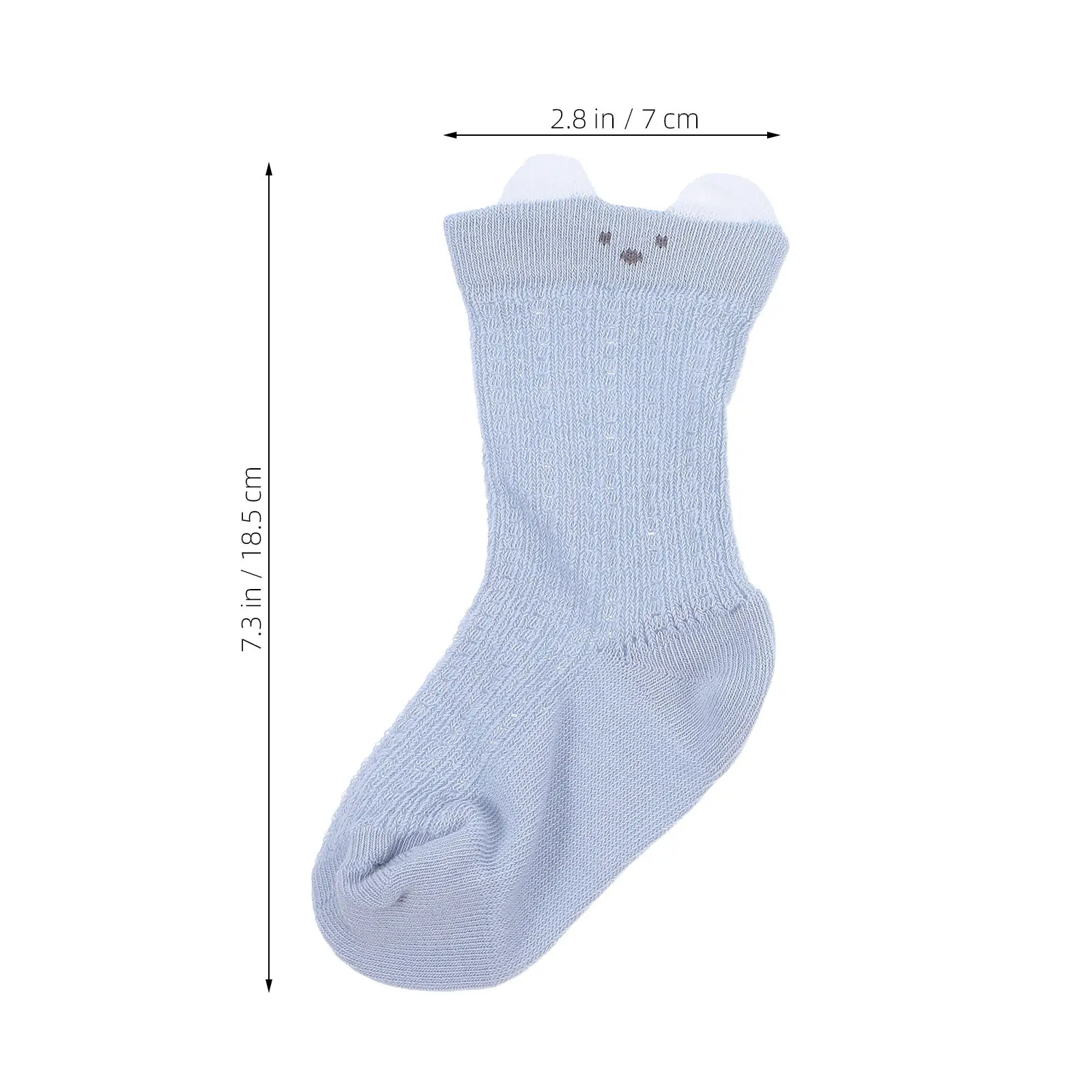 1Pair Mesh Breathable Baby Socks Lightweight Cotton Midcalf Newborn Toddler Socks Unisex Infant Boys Girls Baby Sock