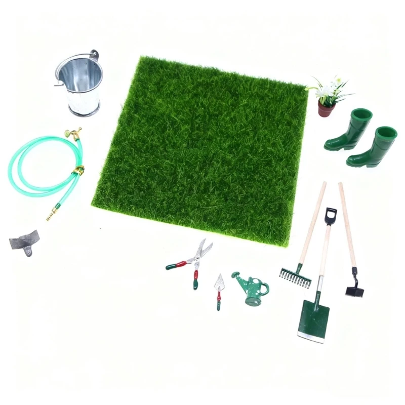 

Detailed Miniature Repair Tools for DIY Dollhouses Accessories and Crafts 15UB