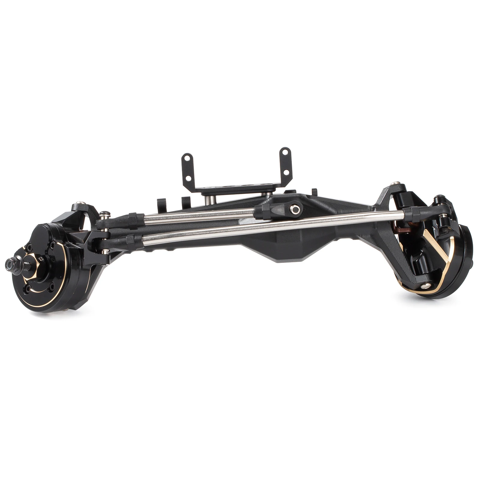 7075 Aluminum Capra Portal Axle with Brass Knuckle Weights for Axial 1/10 Capra LCG Rock Crawler