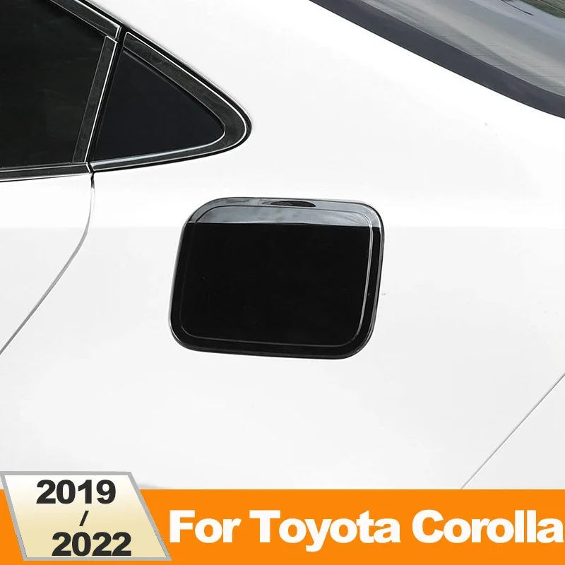 Exterior Car Oil Fuel Tank Gas Cap Cover Trim Sticker For Toyota Corolla E210 2019 2020 2021 2022 2023 2024 12th Car Accessories